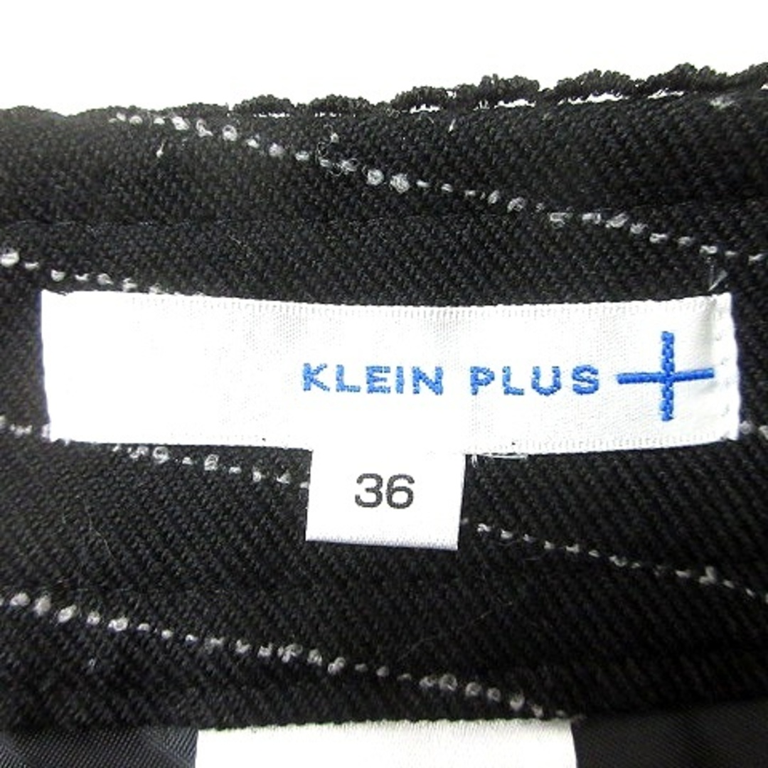 KLEIN PLUS(クランプリュス)のクランプリュス ミッシェルクラン ハーフパンツ ショート 36 黒 ■MO レディースのパンツ(ショートパンツ)の商品写真