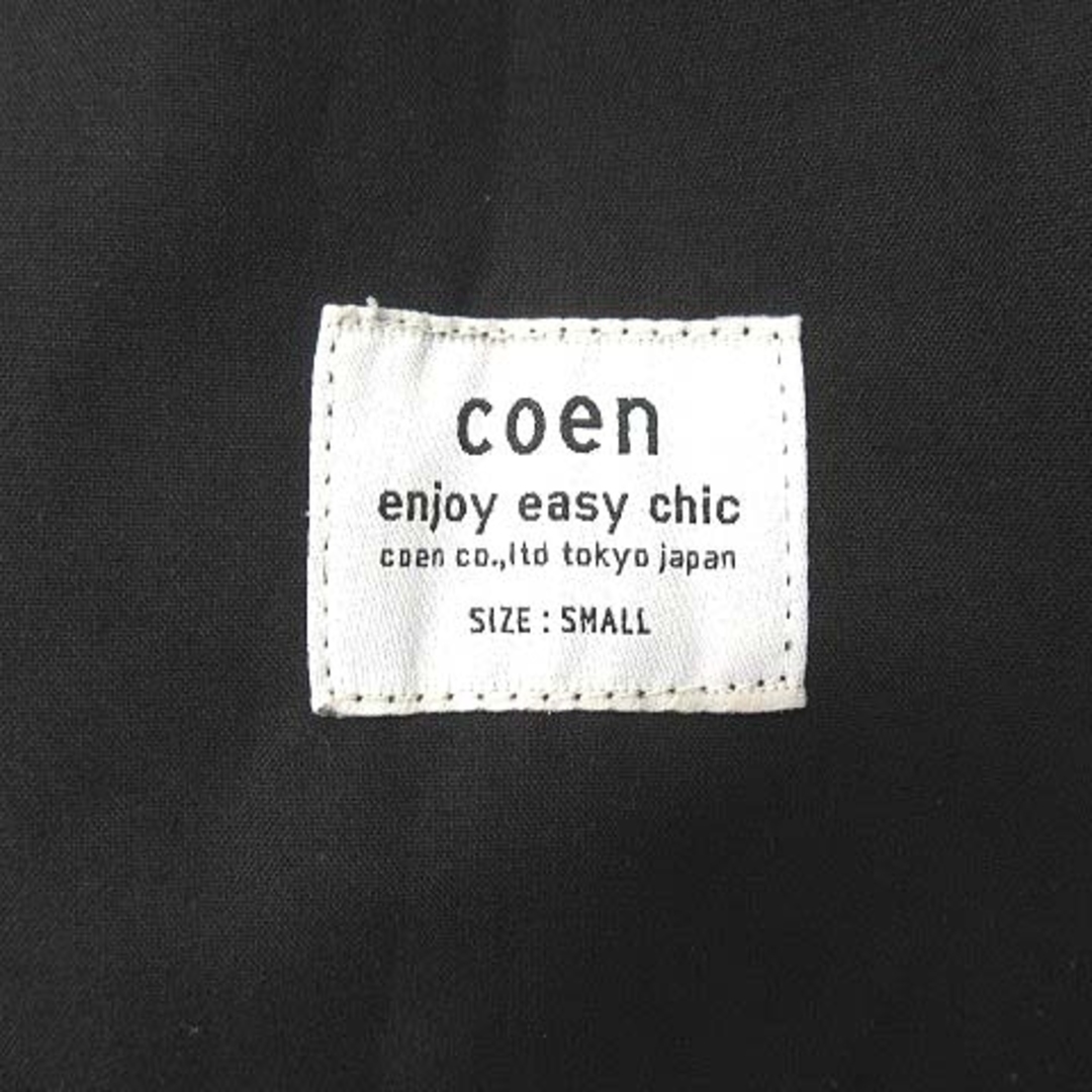 coen(コーエン)のコーエン coen スラックスパンツ イージー S 黒 ブラック /YK ■MO レディースのパンツ(その他)の商品写真