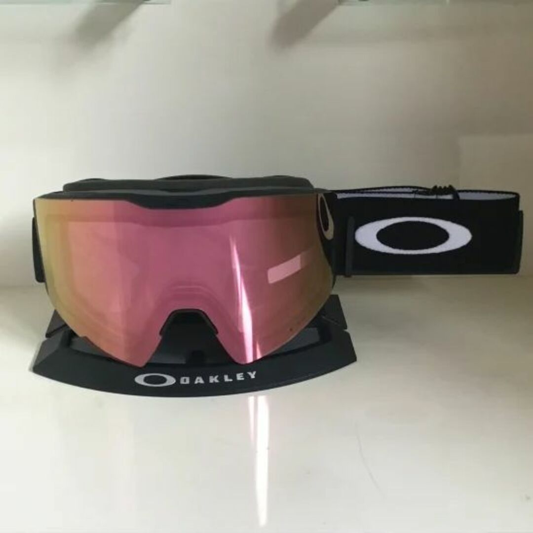 Oakley(オークリー)のOAKLEYオークリー【FALL LINE L】プリズムハイピンク ケース付き スポーツ/アウトドアのスノーボード(アクセサリー)の商品写真