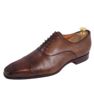 サントーニ(Santoni)のサントーニ Santoni レザーシューズ オックスフォード カーフレザー 革靴 メンズ イタリア製 7(26cm相当) ブラウン(ドレス/ビジネス)