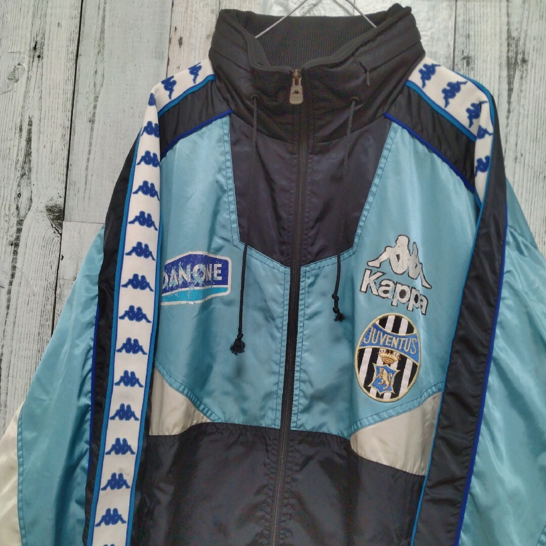 Kappa(カッパ)の90s Kappa カッパ JUVENTUS ユベントス ジャケット ジャンパー スポーツ/アウトドアのサッカー/フットサル(ウェア)の商品写真