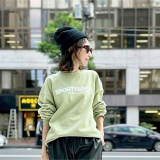 アパルトモンドゥーズィエムクラス(L'Appartement DEUXIEME CLASSE)の★SPORTY&RICH★ SCIENCE CREWNECK PULLOVER(トレーナー/スウェット)