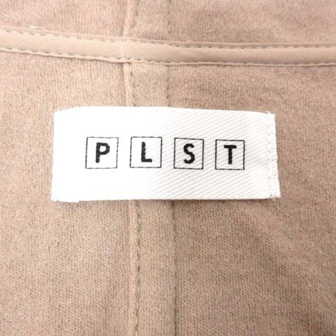 PLST(プラステ)のプラステ PLST ロングコート 前開き フード ウール M ベージュ /YK レディースのジャケット/アウター(その他)の商品写真