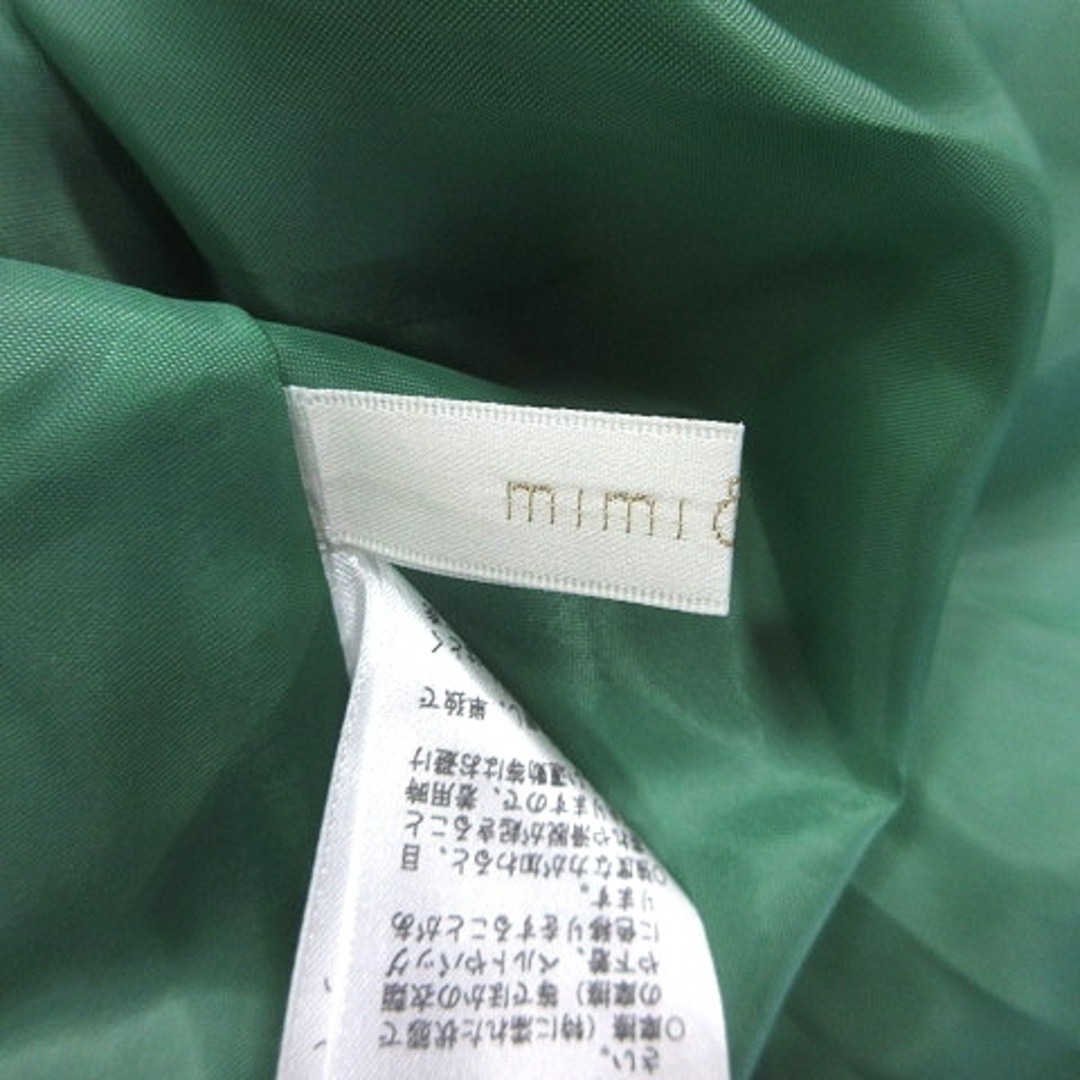 mimi&roger(ミミアンドロジャー)のミミ&ロジャー フレアスカート ミモレ ロング 38 緑 グリーン /AU レディースのスカート(ロングスカート)の商品写真