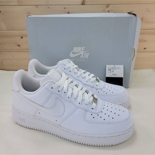 ナイキ(NIKE)のナイキ エアフォース1 ロー ホワイト 07 28㎝(スニーカー)