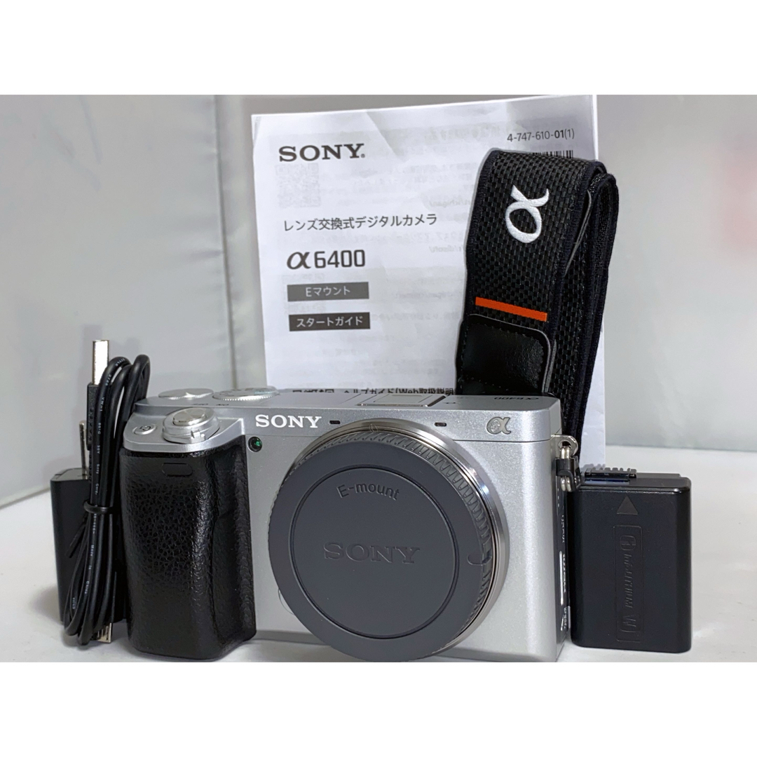 SONY - 【美品 8743回】SONY α6400 ilce-6400 ボディ 本体の通販 by