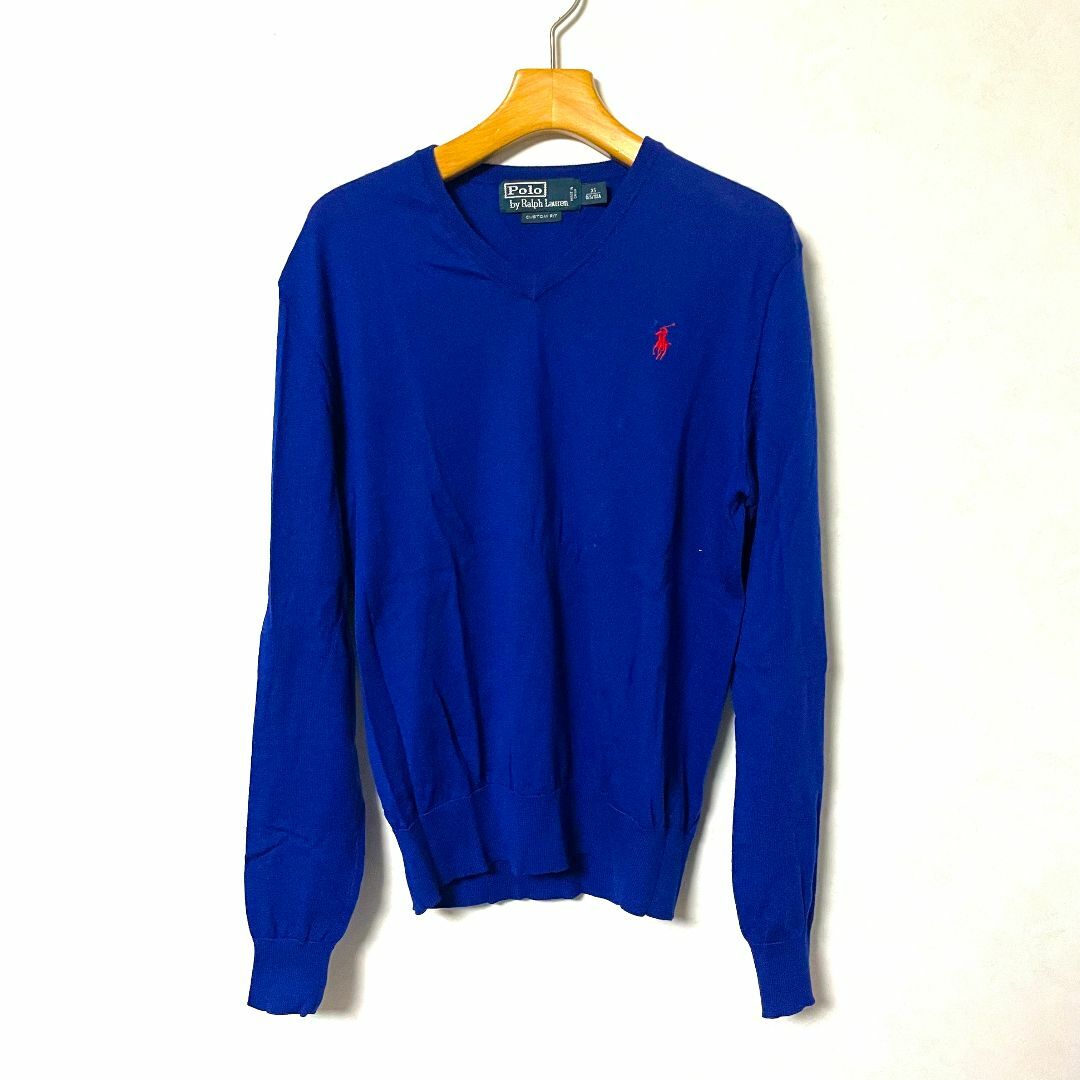 POLO RALPH LAUREN(ポロラルフローレン)のPoloRalphLoren　ニット　XS メンズのトップス(ニット/セーター)の商品写真