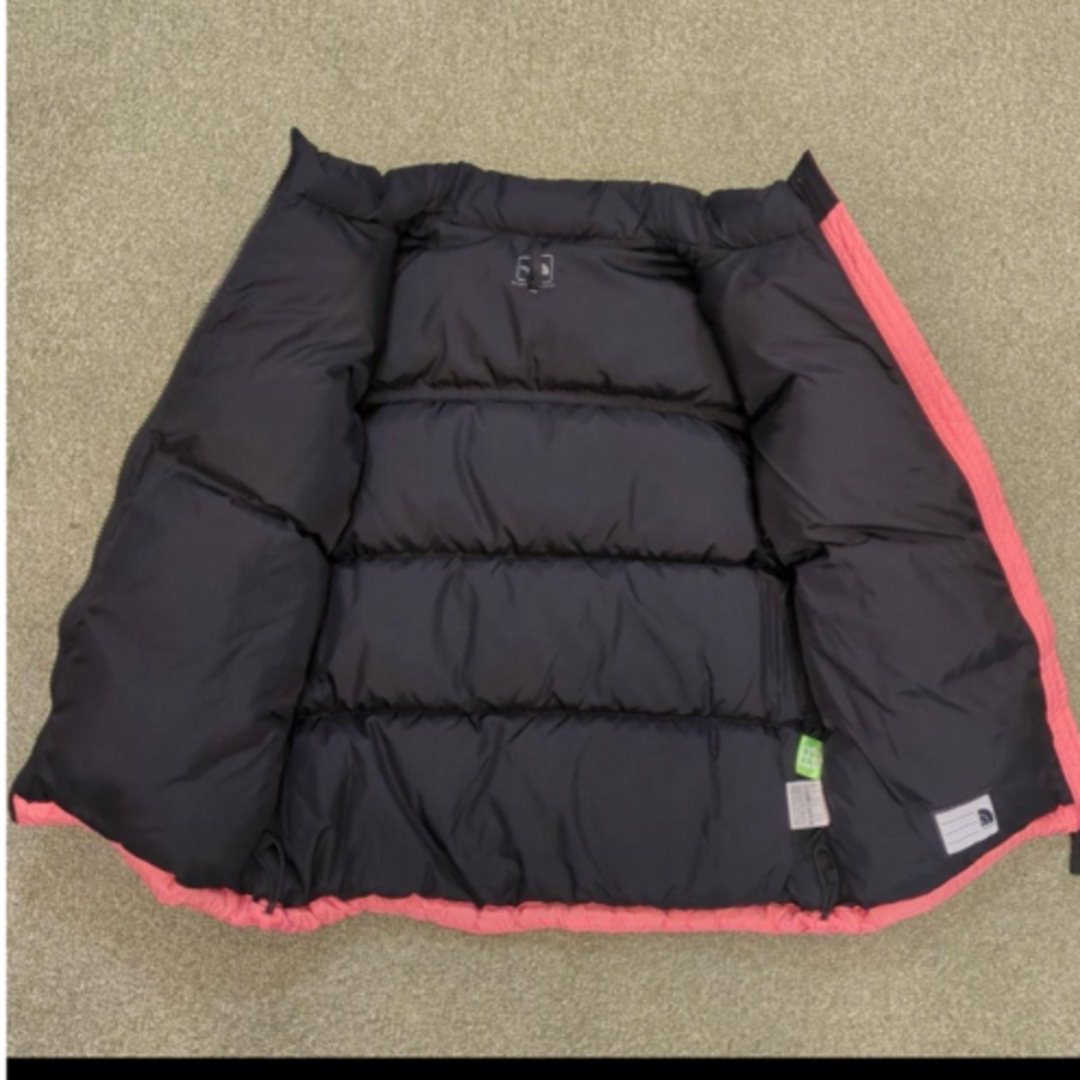 THE NORTH FACE(ザノースフェイス)のノースフェイス　ヌプシ　ダウン　ピンク　150センチ キッズ/ベビー/マタニティのキッズ服女の子用(90cm~)(ジャケット/上着)の商品写真