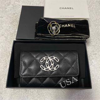 新品 シャネル CHANEL カードケース ミニ財布