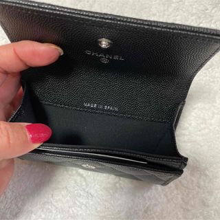 新品 シャネル CHANEL カードケース ミニ財布