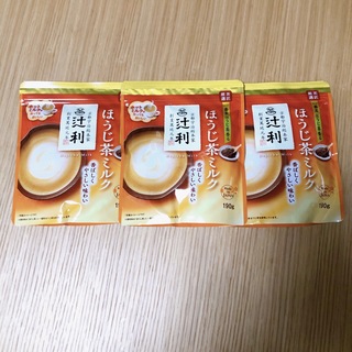 ギオンツジリ(祇園辻利)の辻利　ほうじ茶ミルク　3袋(ソフトドリンク)