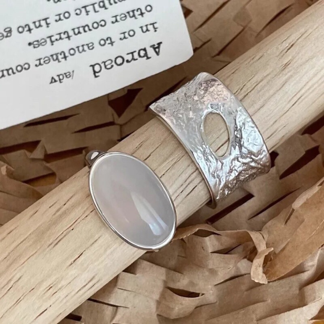 DEUXIEME CLASSE(ドゥーズィエムクラス)の【新品】rock surface ring / silver レディースのアクセサリー(リング(指輪))の商品写真