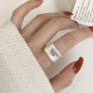 ドゥーズィエムクラス(DEUXIEME CLASSE)の【新品】rock surface ring / silver(リング(指輪))