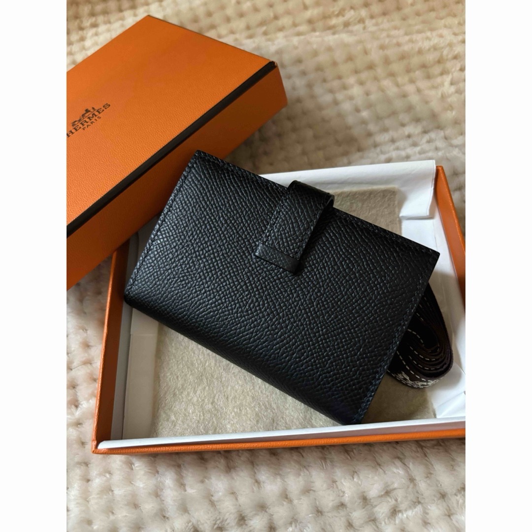 Hermes - HERMES エルメス べアン ミニ モノクローム ソーブラックの