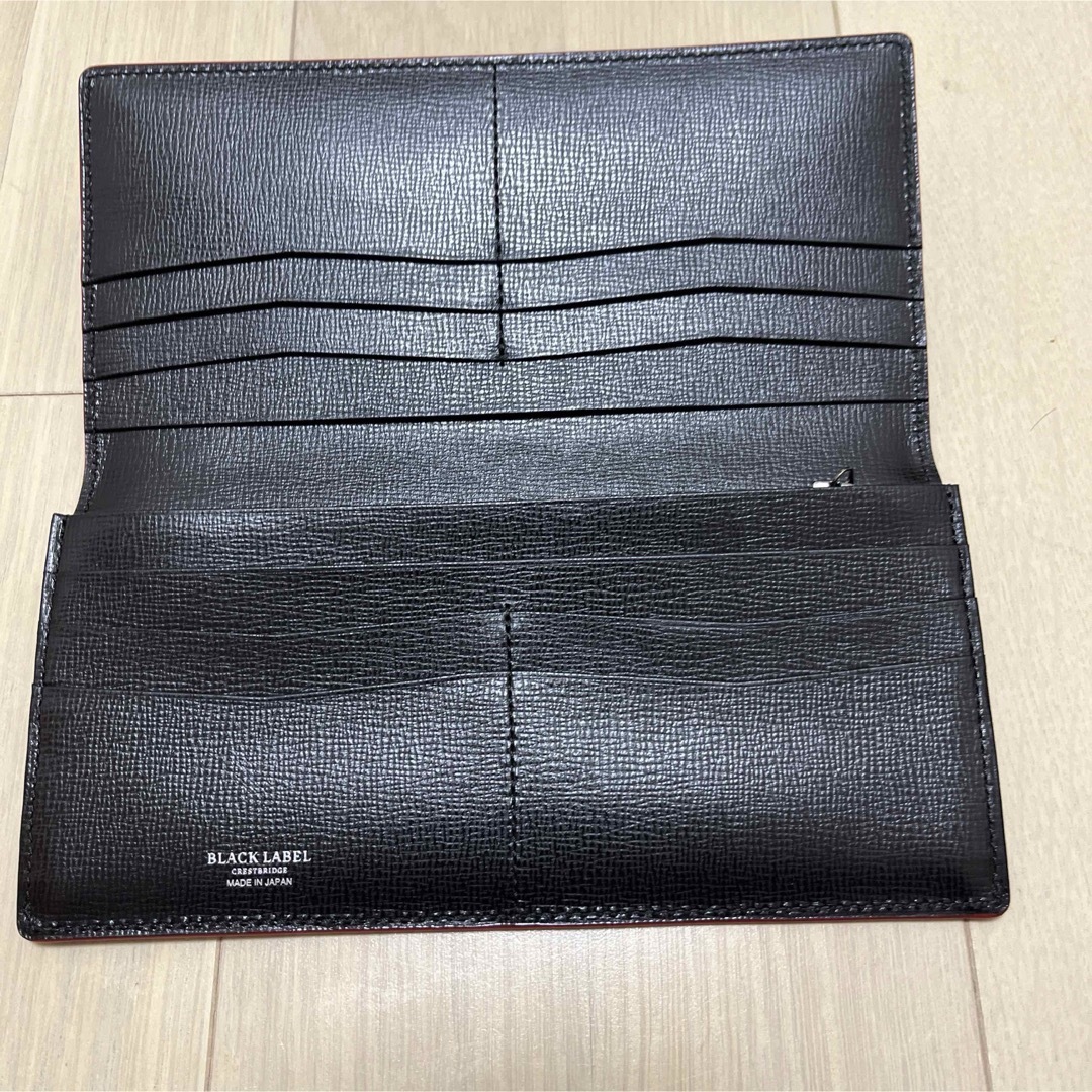 BURBERRY BLACK LABEL(バーバリーブラックレーベル)の新品未使用ブラックレーベルクブラック長財布 メンズのファッション小物(長財布)の商品写真