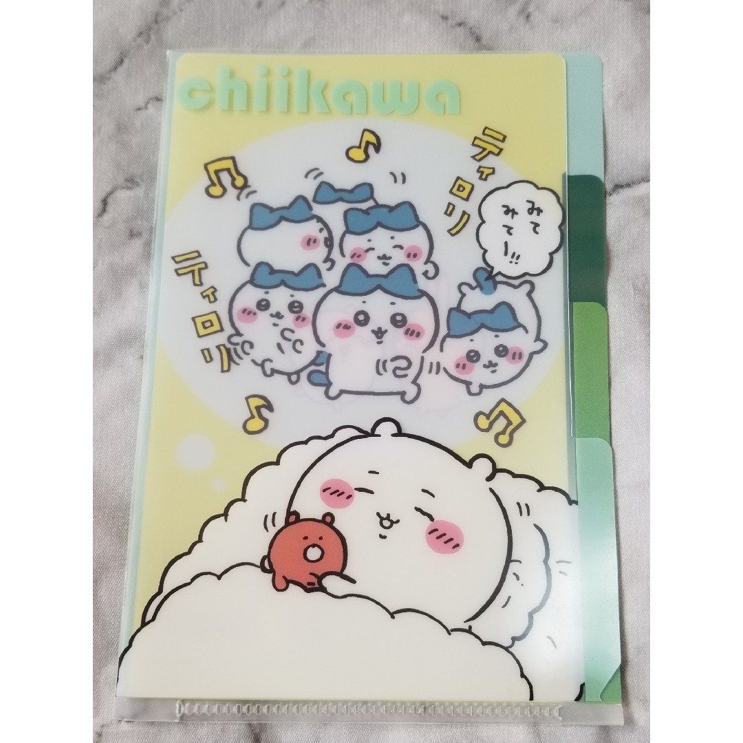 ちいかわ - ちいかわ A6クリアファイル3ポケット 3種の通販 by ちいかわ - ちいかわ A6クリアファイル3ポケット 3種の通販 by