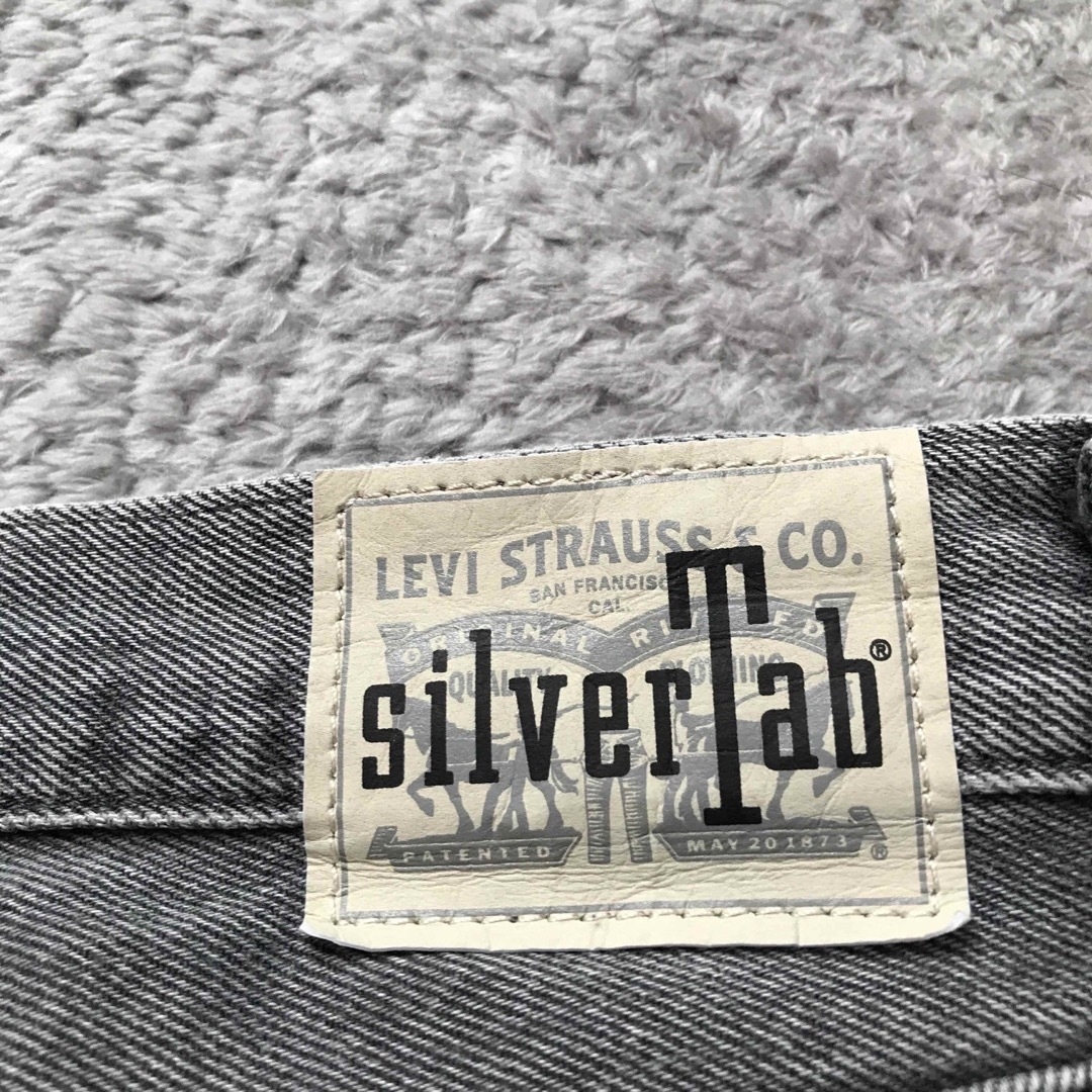 SILVER TAB（Levi's）(シルバータブ)の【希少】シルバータブ ’94 BAGGYデニムパンツ 27 グレー レディースのパンツ(デニム/ジーンズ)の商品写真