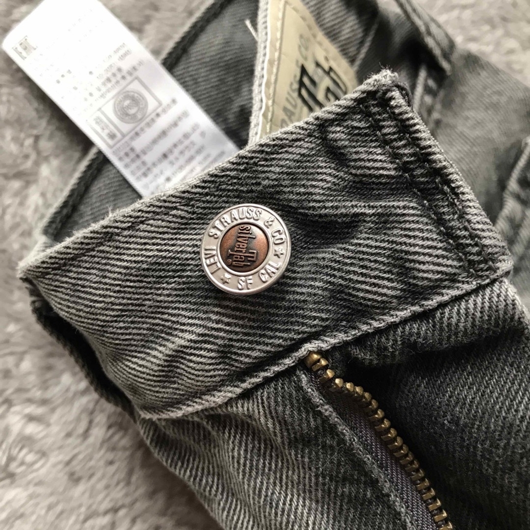 SILVER TAB（Levi's）(シルバータブ)の【希少】シルバータブ ’94 BAGGYデニムパンツ 27 グレー レディースのパンツ(デニム/ジーンズ)の商品写真