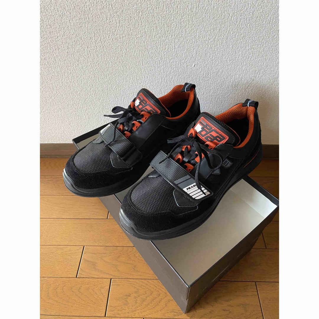 人気ショップが最安値挑戦!】 極美品 PRADA 編み込みフラットシューズ 人気ショップが最安値挑戦!】 極美品 PRADA 編み込みフラットシューズ