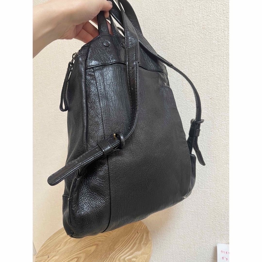 genten ゲンテン リュック 美品 レザー リュックサック 革 の通販 by