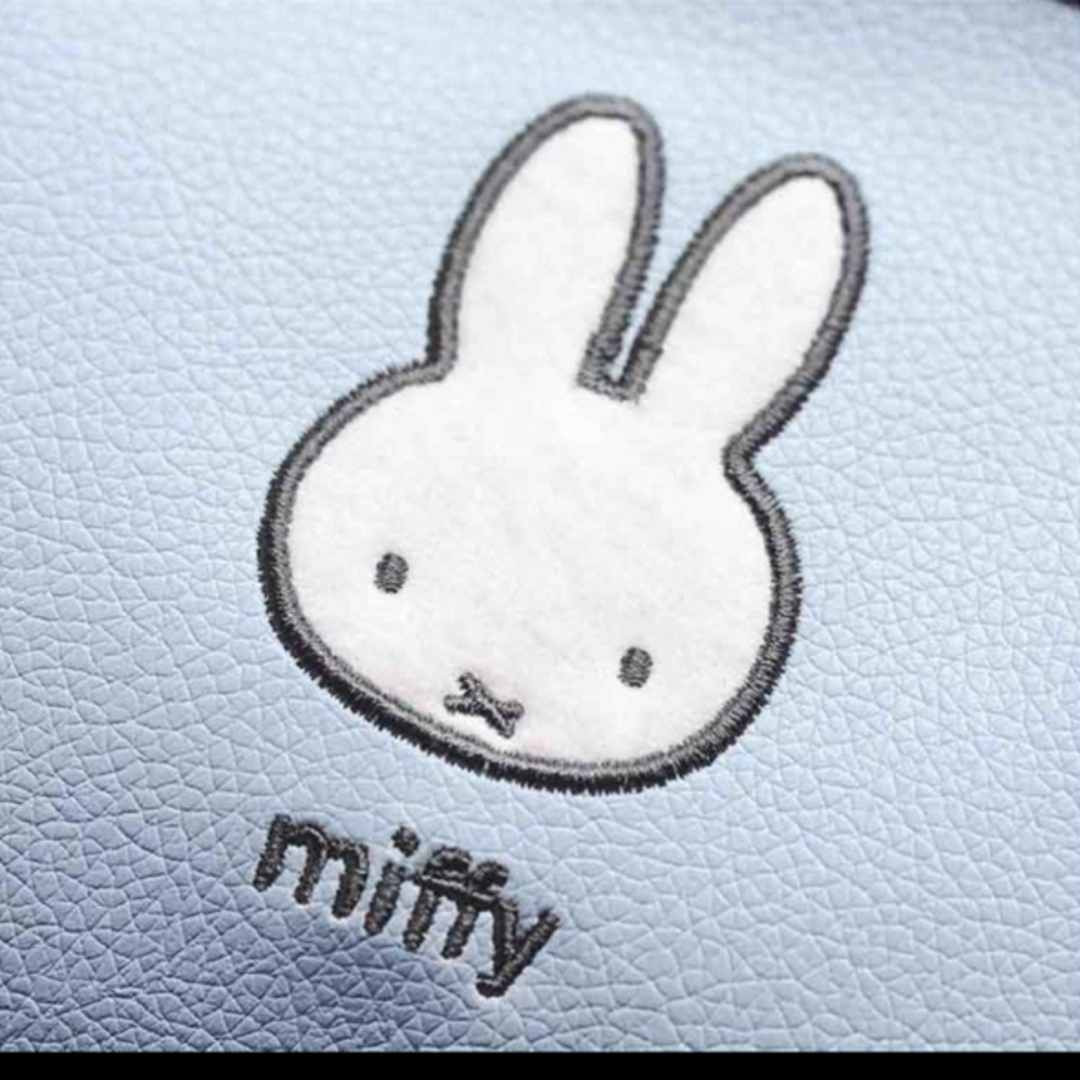 miffy(ミッフィー)の スプリング12月号付録 miffy アップリケのミッフィーがま口ポーチ   レディースのファッション小物(財布)の商品写真