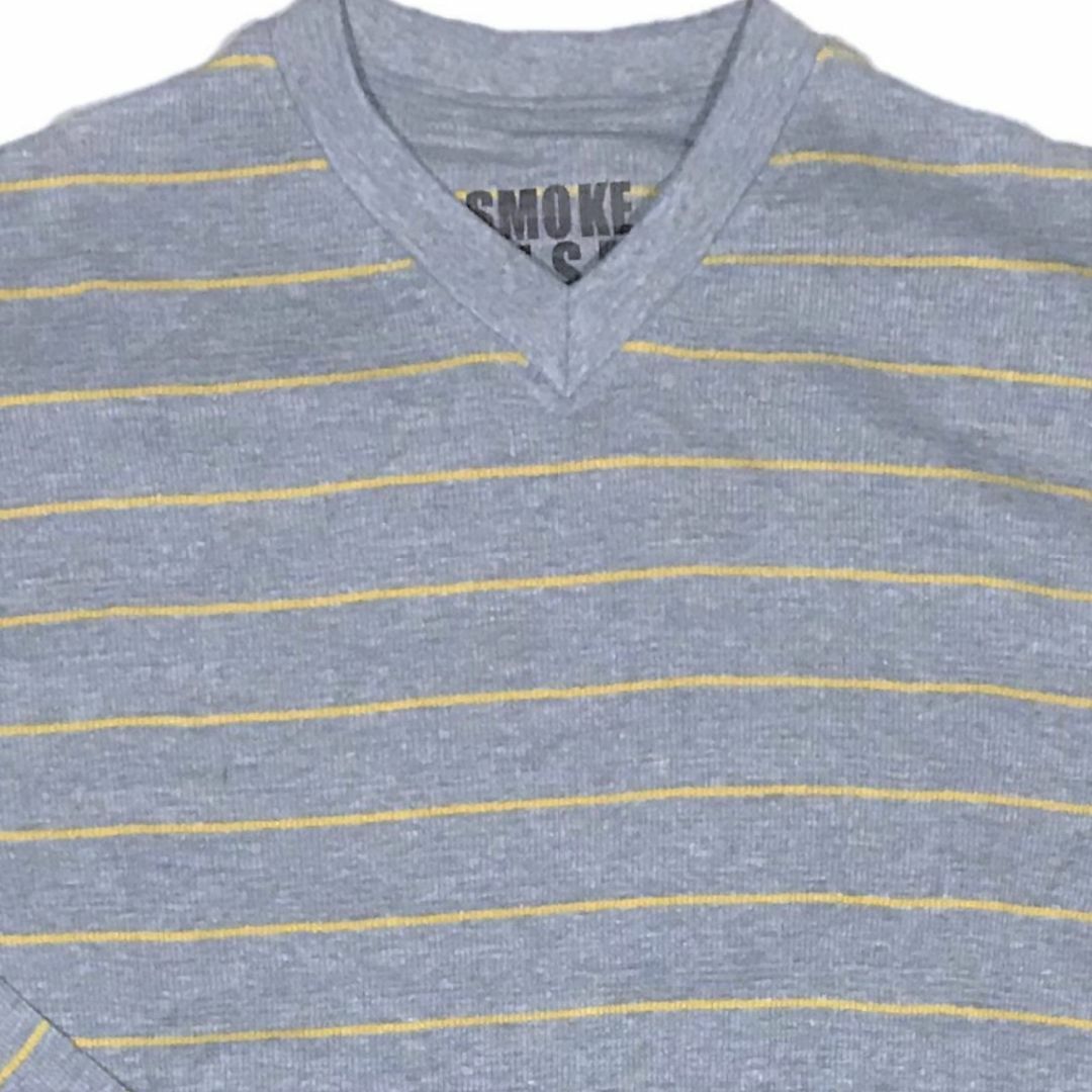 SMOKE RISE スモークライズ Vネック 長袖 Tシャツ M メンズのトップス(Tシャツ/カットソー(七分/長袖))の商品写真