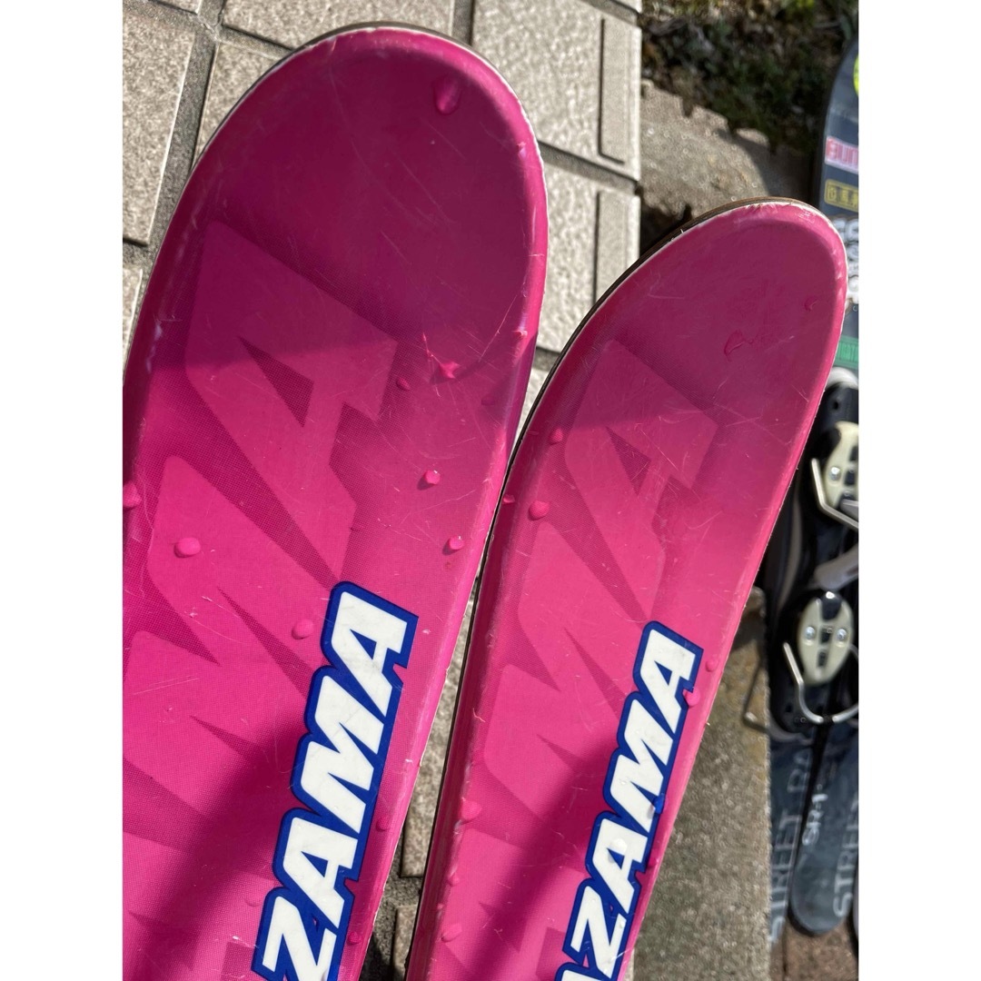スキー スキー板 ストック KAZAMA SPAX 120cm スポーツ/アウトドアのスキー(板)の商品写真
