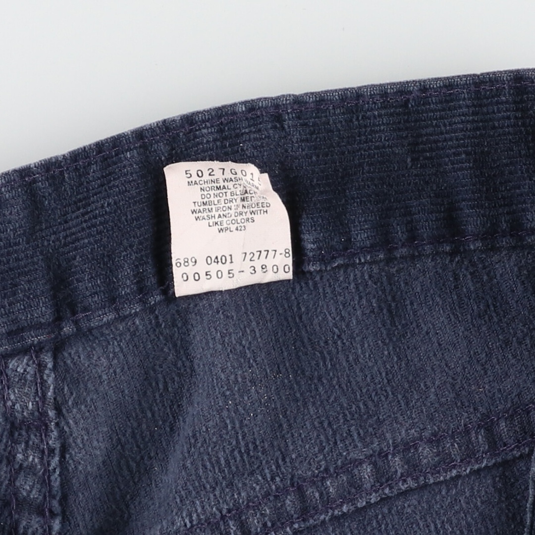 リーバイス Levi's 505 コーデュロイパンツ メンズw34 /eaa394084W34L32ウエスト