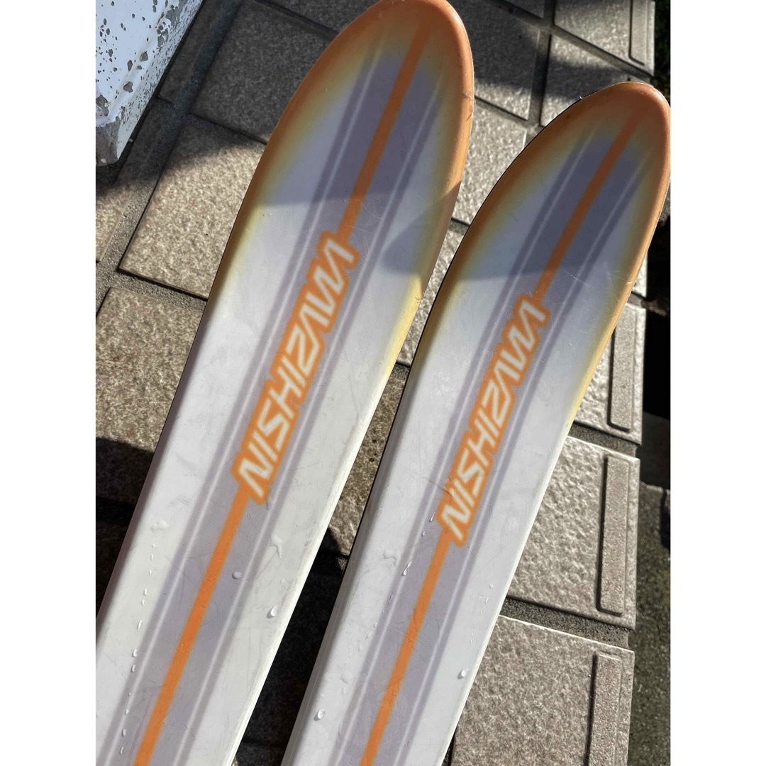 スキー スキー板 ストック NISHIZAWA 130cm スポーツ/アウトドアのスキー(板)の商品写真