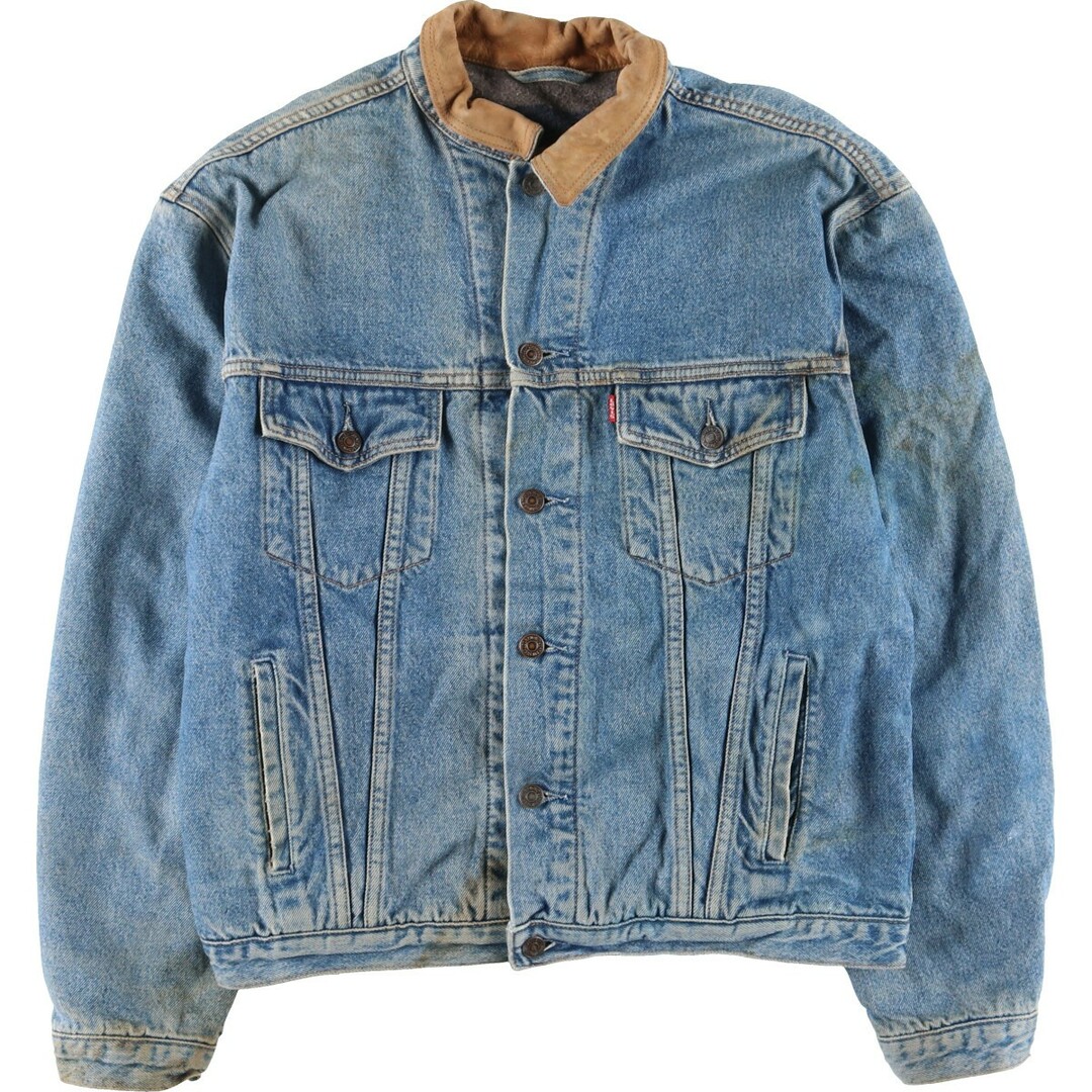 リーバイス Levi's デニムジャケット Gジャン メンズL /eaa396111475cm袖丈