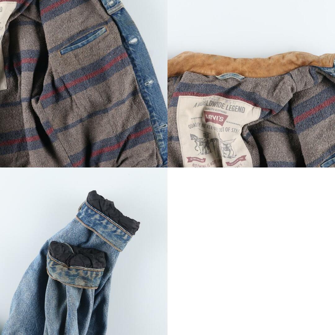 Levi's(リーバイス)の古着 リーバイス Levi's デニムジャケット Gジャン メンズL /eaa396111 メンズのジャケット/アウター(Gジャン/デニムジャケット)の商品写真