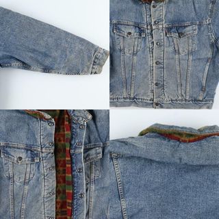 古着 90年代 リーバイス Levi's デニムジャケット Gジャン USA製 メンズL ヴィンテージ /eaa396113