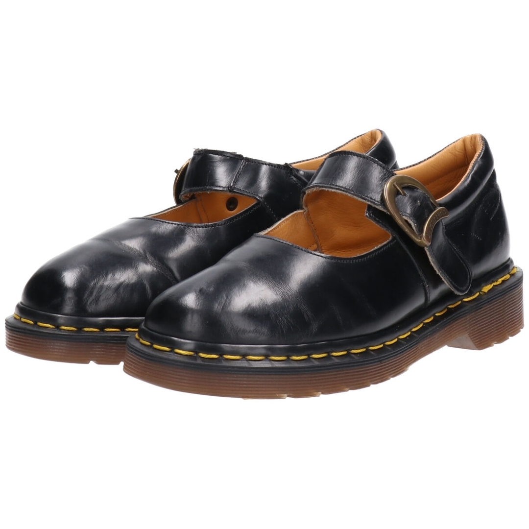 Dr.Martens(ドクターマーチン)の古着 ドクターマーチン Dr.Martens The Original ストラップシューズ 英国製 4 レディース22.5cm /saa009534 レディースの靴/シューズ(ローファー/革靴)の商品写真