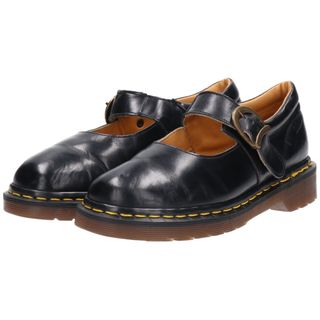 ドクターマーチン(Dr.Martens)の古着 ドクターマーチン Dr.Martens The Original ストラップシューズ 英国製 4 レディース22.5cm /saa009534(ローファー/革靴)