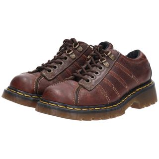 ドクターマーチン(Dr.Martens)の古着 ドクターマーチン Dr.Martens 厚底 レザーシューズ ワークシューズ 英国製 4 レディース22.5cm /saa009544(ブーツ)