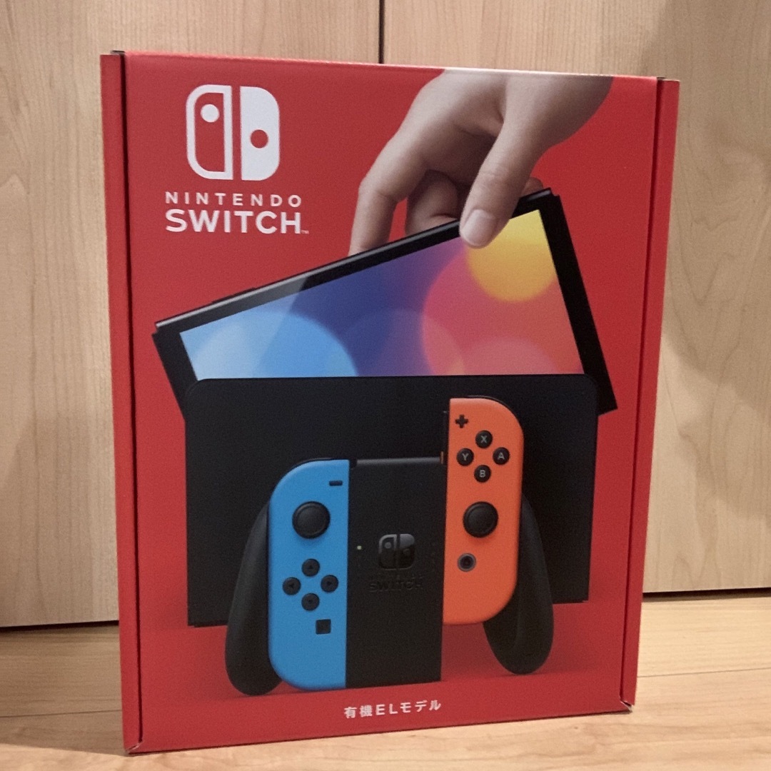 家庭用ゲーム機本体Nintendo Switch 有機ELモデル ネオンブルー ネオンレッド