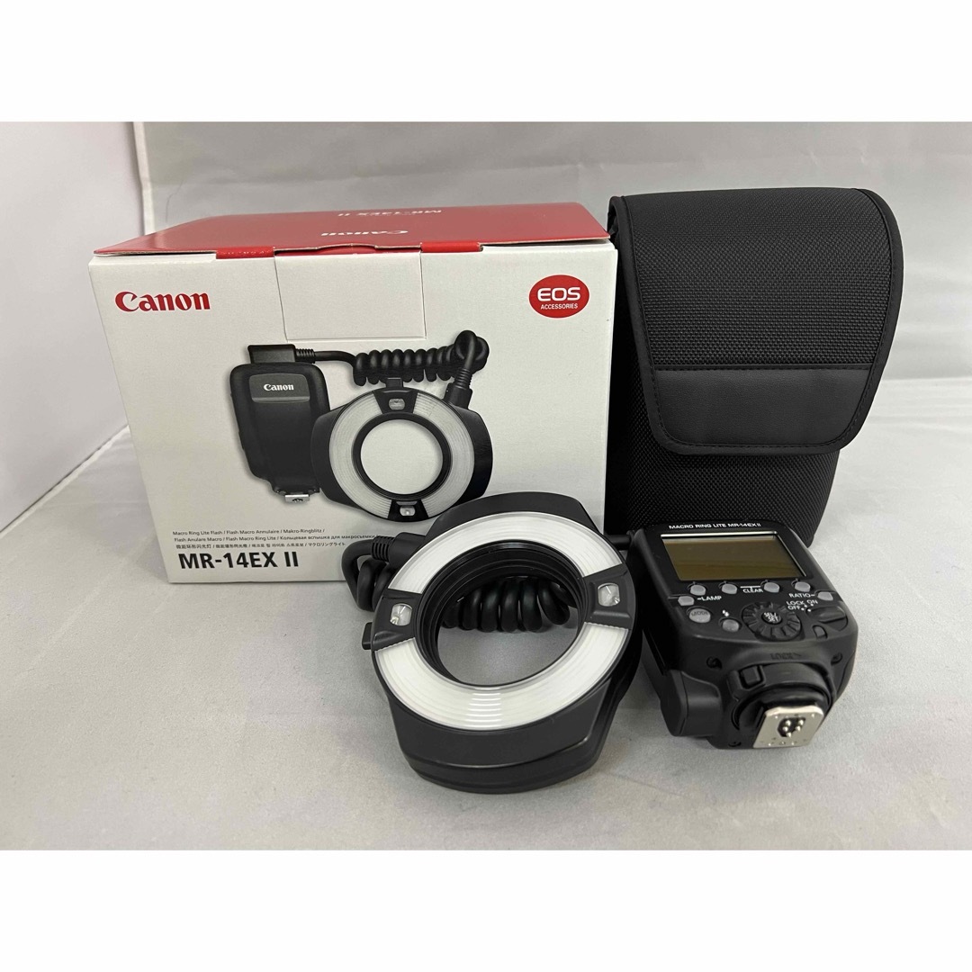 Canon(キヤノン)の貴重Canon Macro Ring Lite MR-14EXII  スマホ/家電/カメラのカメラ(ストロボ/照明)の商品写真