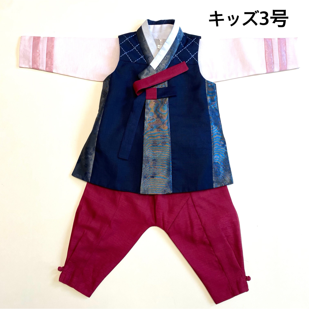 パジチョゴリ 3号 2.3.4歳用 男の子4点セット 韓服の通販 by hanee's