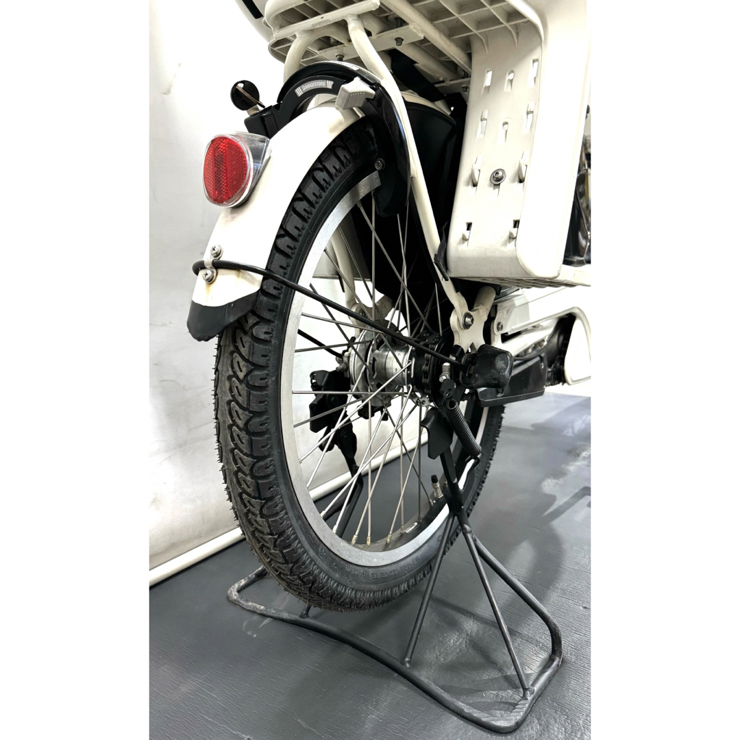 電動自転車 ブリヂストン ビッケポーラー 20インチ 13.2ah パワフル 白