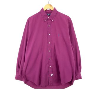 ラルフローレン(Ralph Lauren)の古着 ラルフローレン Ralph Lauren Ralph Lauren 長袖 ボタンダウンシャツ メンズL /eaa397929(シャツ)