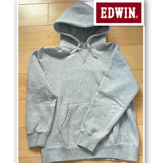 エドウィン(EDWIN)のEDWINプルオーバーパーカーAUTHETIC WEARグレーメンズ(パーカー)