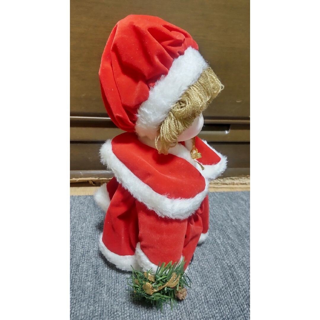 ミュジックドールクリスマスお人形さん キッズ/ベビー/マタニティのおもちゃ(ぬいぐるみ/人形)の商品写真