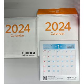 【2冊セット】2024年　富士フィルム　FUJIFILM 卓上カレンダー (カレンダー/スケジュール)