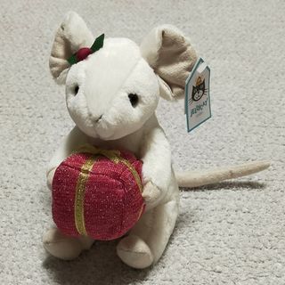 ジェリーキャット　ぬいぐるみ　ネズミ　クリスマス　約17cm(ぬいぐるみ)