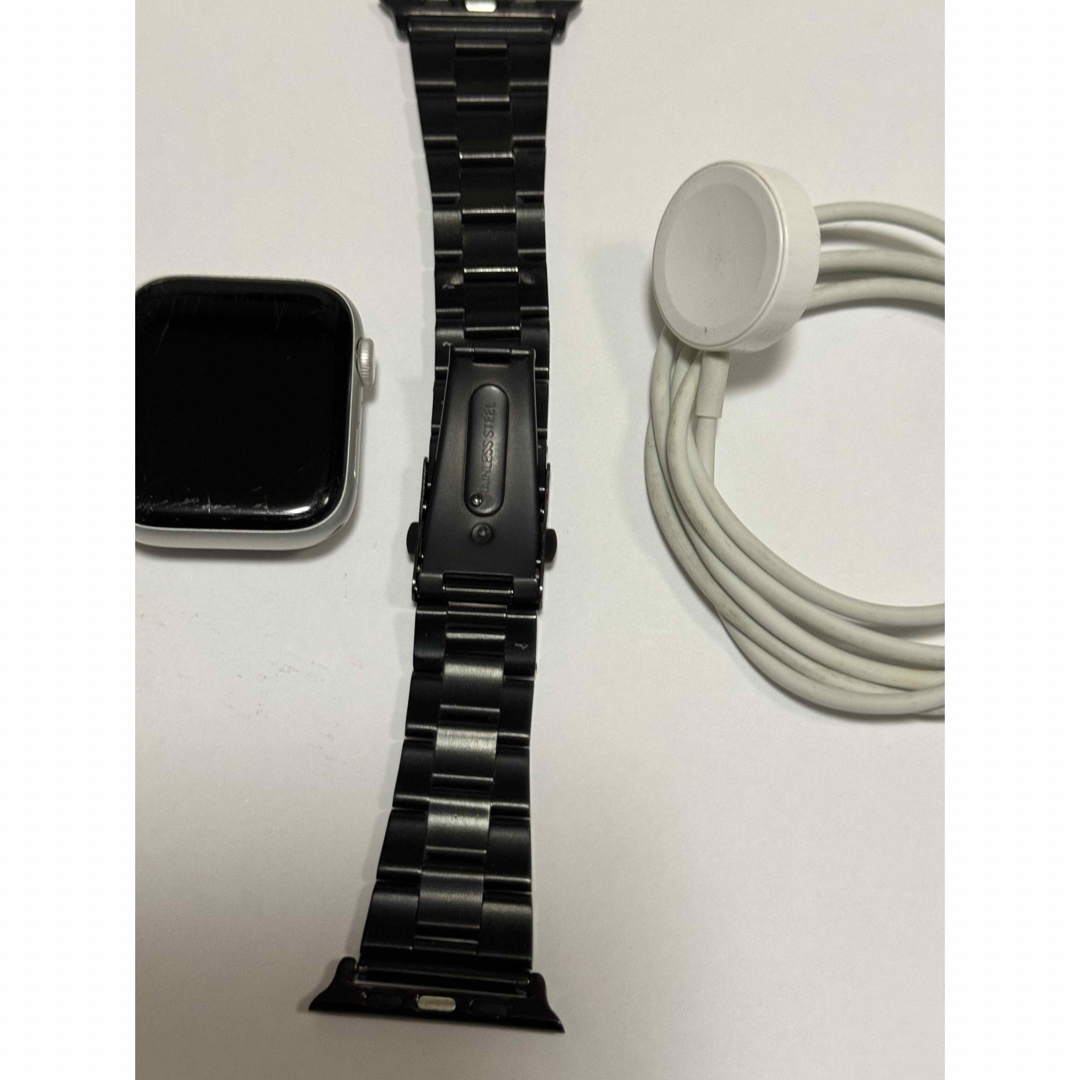 Apple Watch(アップルウォッチ)のオマケ付き！アップルウォッチ 5 44mm GPSモデル applewatch スマホ/家電/カメラのスマートフォン/携帯電話(その他)の商品写真