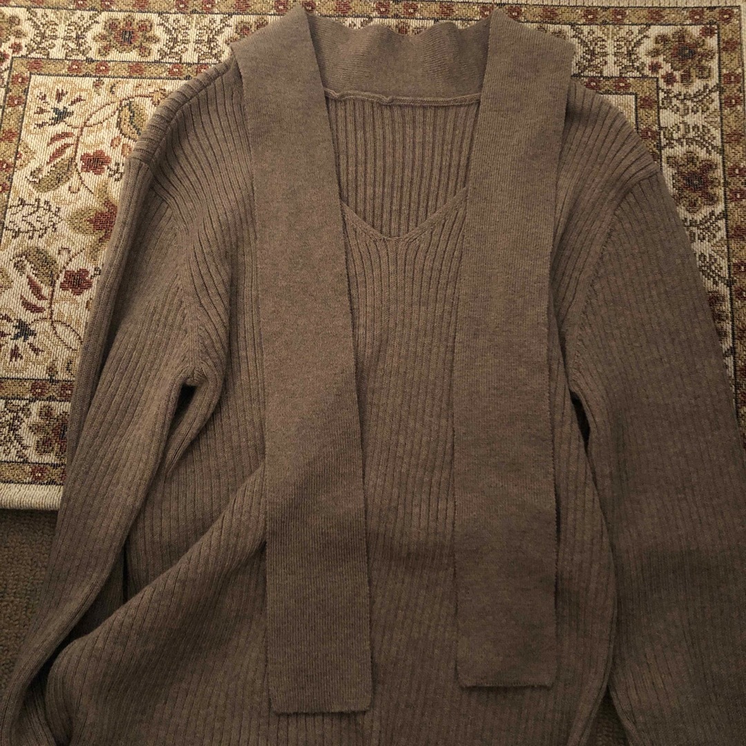 DRWCYS(ドロシーズ)のribbon tie Knit レディースのトップス(ニット/セーター)の商品写真