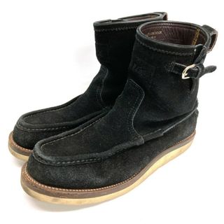 ダブルタップス(W)taps)の★WTAPS ダブルタップス EDGE BOOTS エッジ ブーツ スウェード ブラック size26cm(ブーツ)