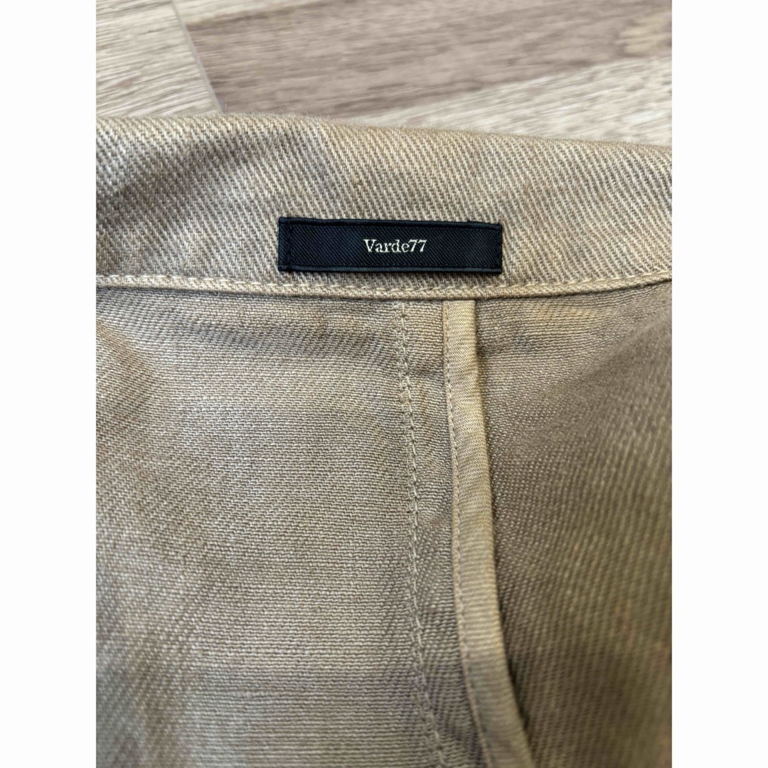 Varde77(バルデセブンティセブン)のVarde77 リネンガウンコート メンズのジャケット/アウター(チェスターコート)の商品写真
