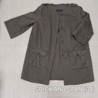 スピックアンドスパン(Spick & Span)のSPICK AND SPAN スピックアンドスパン・アウター七分袖・サイズ38(その他)