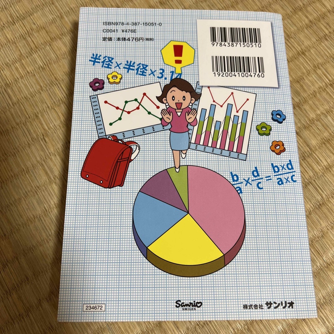 サンリオ(サンリオ)の解けますか？小学校で習った算数 エンタメ/ホビーの本(科学/技術)の商品写真